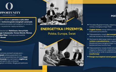 Debata o wizji szansach polskiej energetyki